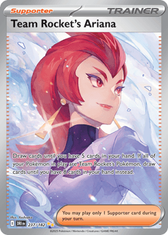 Team Rocket's Ariana 237/182 — Rivais Predestinados