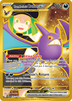 Team Rocket's Crobat ex 242 — Destined Rivals