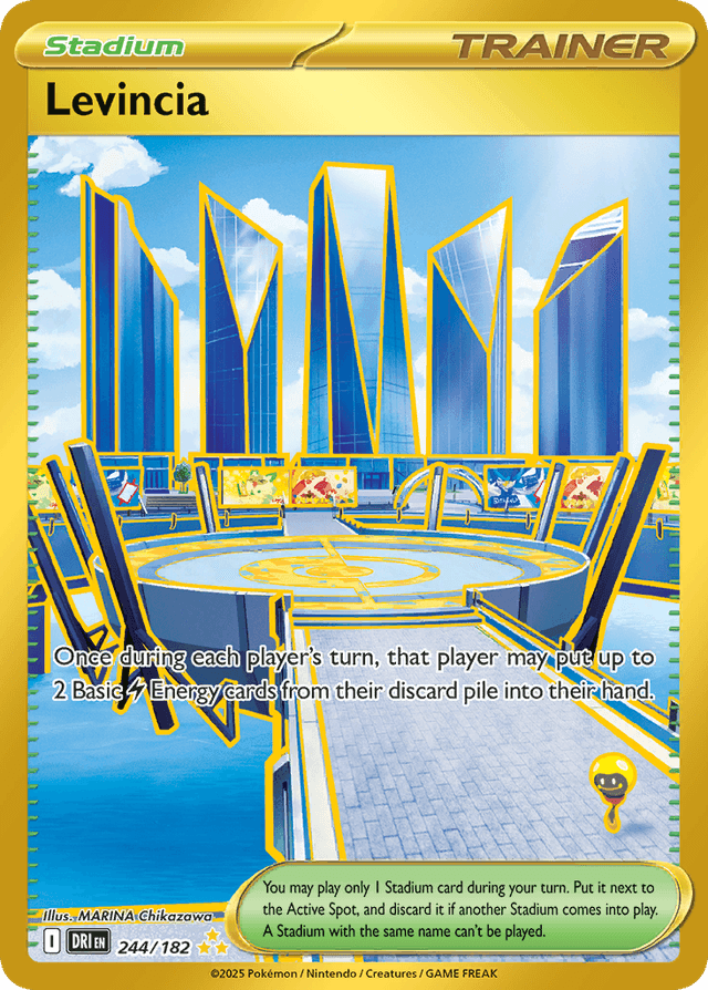 Carta Levincia 244/182 do set Destined Rivals — Pokémon TCG | Bynx