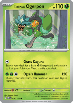 Teal Mask Ogerpon 26 — Destined Rivals