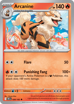 Arcanine 28 — Destined Rivals
