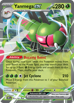 Yanmega ex 3/182 — Rivais Predestinados