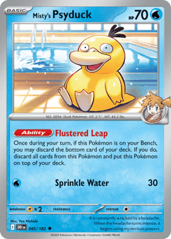 Misty's Psyduck 45/182 — Rivais Predestinados
