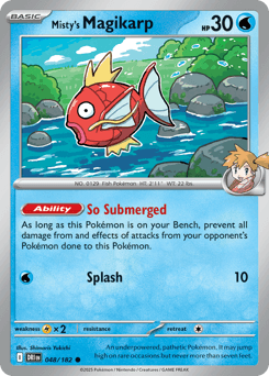 Misty's Magikarp 48/182 — Rivais Predestinados