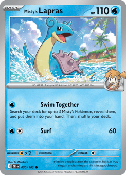 Misty's Lapras 50/182 — Rivais Predestinados