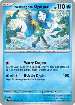 Wellspring Mask Ogerpon 67 — Destined Rivals