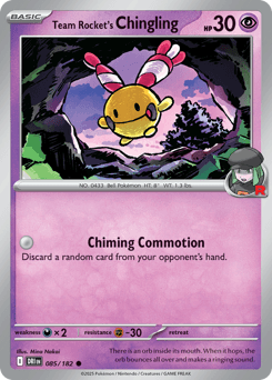 Team Rocket's Chingling 85/182 — Rivais Predestinados