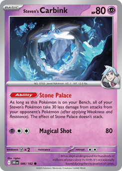 Steven's Carbink 86 — Destined Rivals