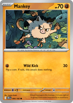 Mankey 90/182 — Rivais Predestinados