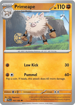 Primeape 107 — Paldea Evolved