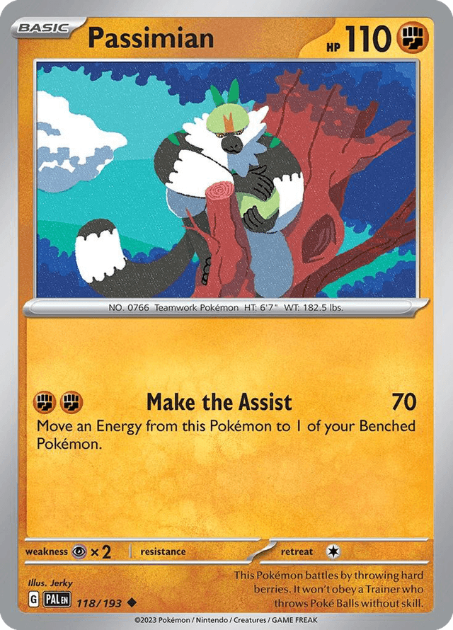 Carta Passimian 118/193 do set Paldea Evolved — Pokémon TCG | Bynx