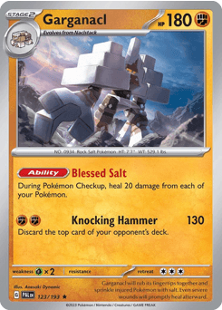 Garganacl 123 — Paldea Evolved