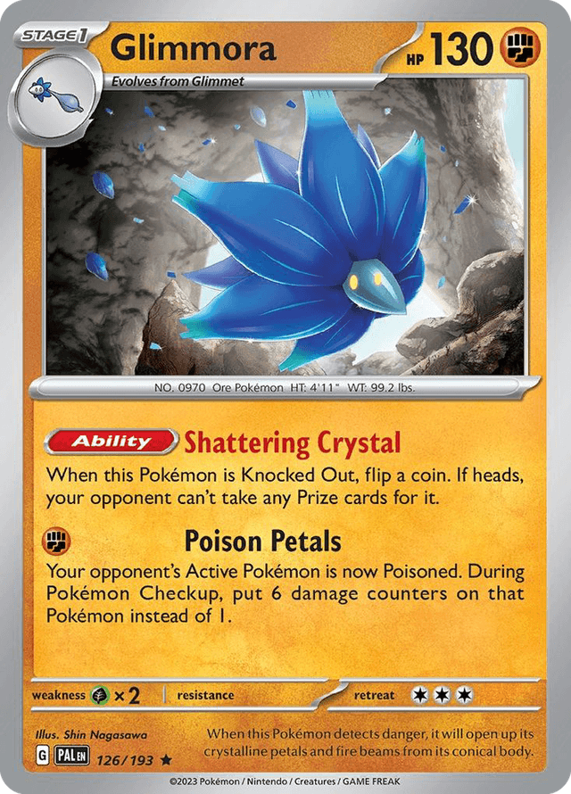Carta Glimmora 126/193 do set Paldea Evolved — Pokémon TCG | Bynx