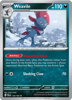 Weavile 134 — Paldea Evolved