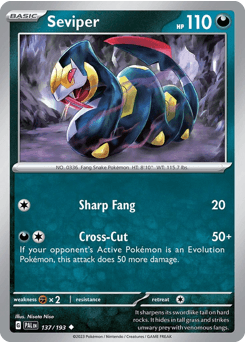 Seviper 137 — Paldea Evolved