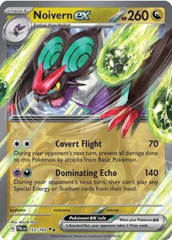 Noivern ex 153 — Paldea Evolved