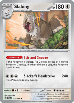 Slaking 162 — Paldea Evolved