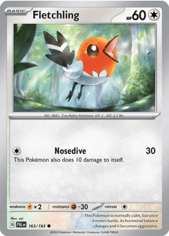 Fletchling 163 — Paldea Evolved