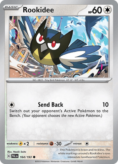 Carta Rookidee 164/193 do set Paldea Evolved — Pokémon TCG | Bynx