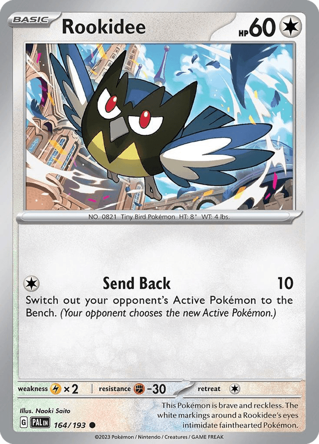 Carta Rookidee 164/193 do set Paldea Evolved — Pokémon TCG | Bynx