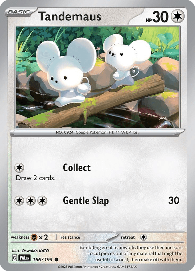 Carta Tandemaus 166/193 do set Paldea Evolved — Pokémon TCG | Bynx