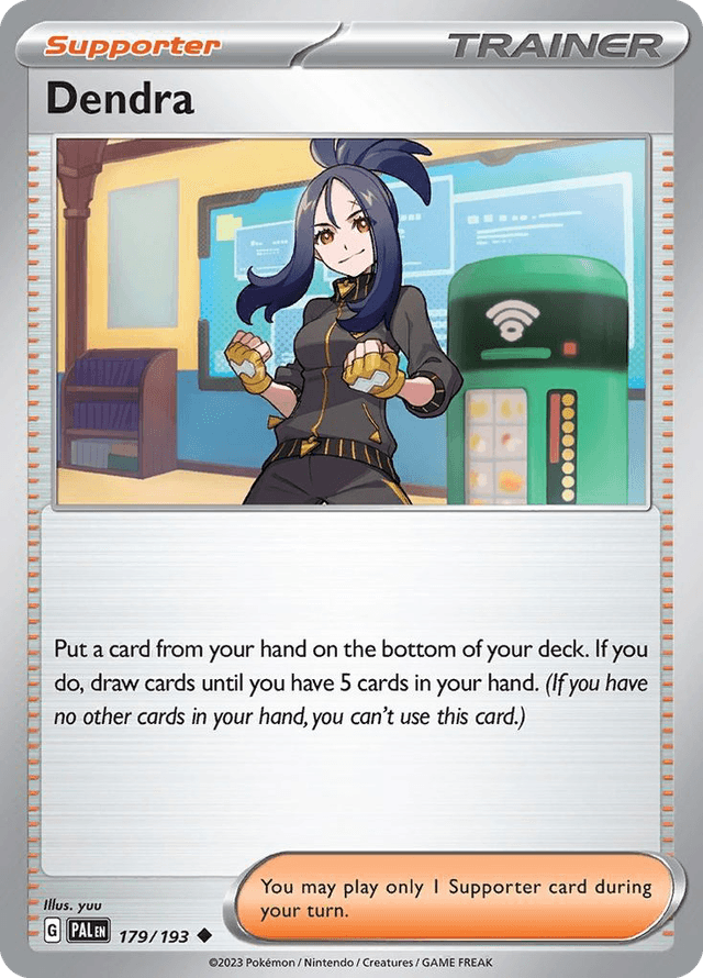 Carta Dendra 179/193 do set Paldea Evolved — Pokémon TCG | Bynx