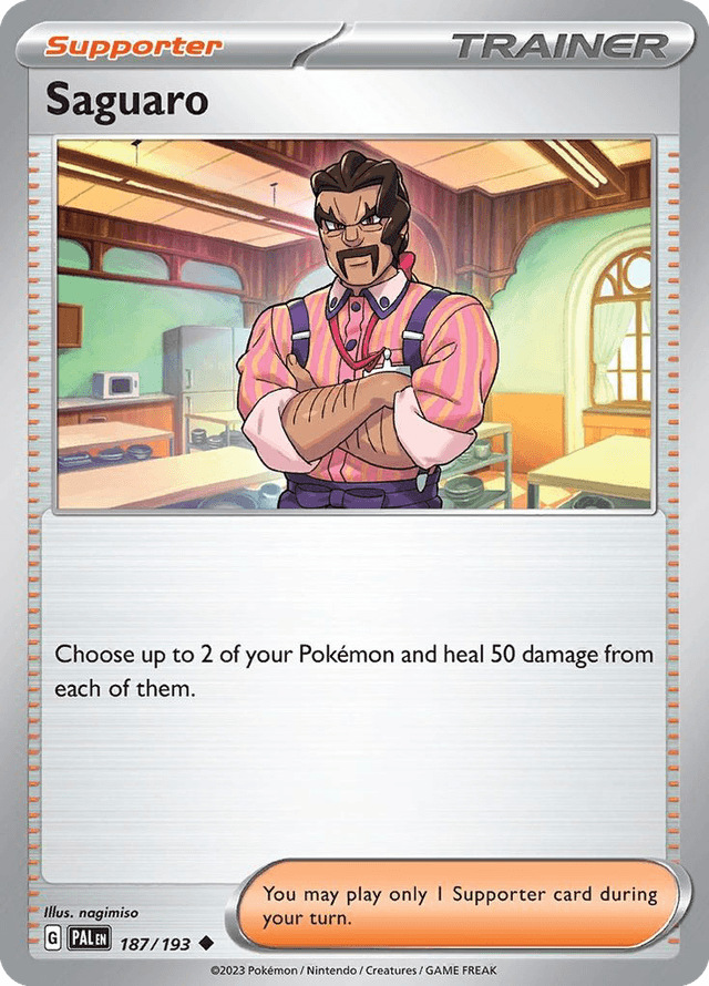 Carta Saguaro 187/193 do set Paldea Evolved — Pokémon TCG | Bynx