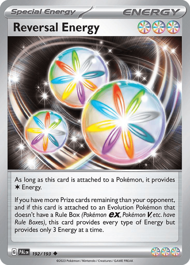 Carta Reversal Energy 192/193 do set Paldea Evolved — Pokémon TCG | Bynx
