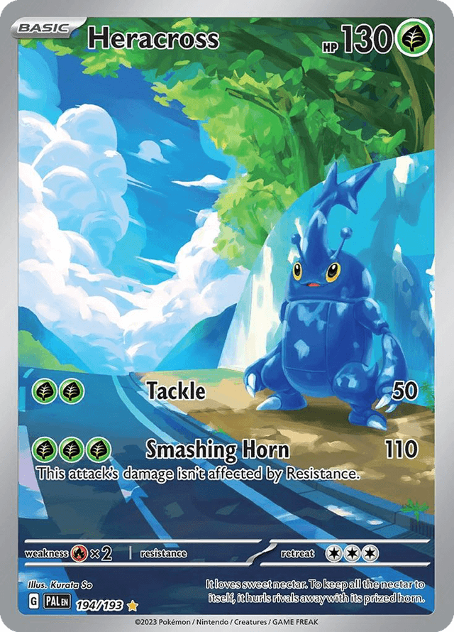 Carta Heracross 194/193 do set Paldea Evolved — Pokémon TCG | Bynx