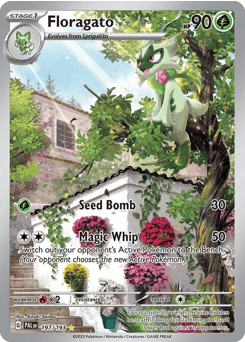 Carta Floragato 197 do set Paldea Evolved — Pokémon TCG | Bynx