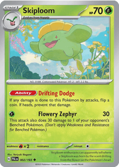 Skiploom 2 — Paldea Evolved