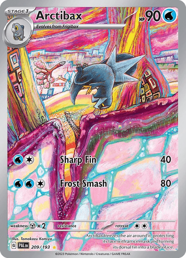 Carta Arctibax 209/193 do set Paldea Evolved — Pokémon TCG | Bynx