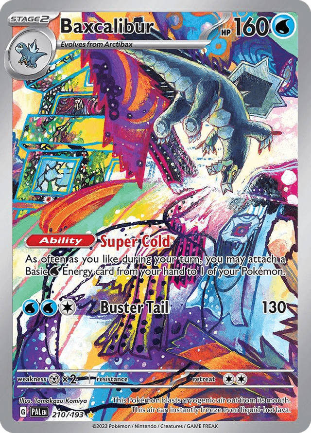 Carta Baxcalibur 210/193 do set Paldea Evolved — Pokémon TCG | Bynx