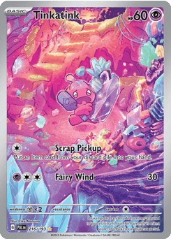 Carta Tinkatink 216 do set Paldea Evolved — Pokémon TCG | Bynx