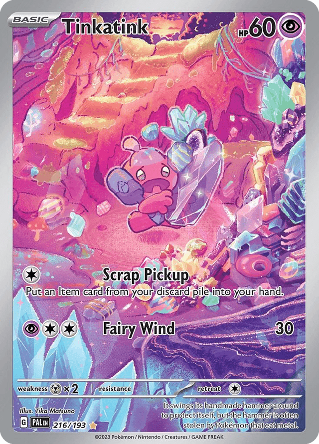 Carta Tinkatink 216/193 do set Paldea Evolved — Pokémon TCG | Bynx