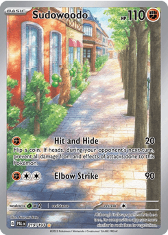 Sudowoodo 219 — Paldea Evolved