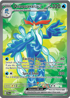 Quaquaval ex 235 — Paldea Evolved