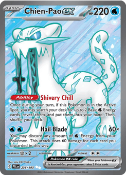 Chien-Pao ex 236 — Paldea Evolved