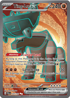 Ting-Lu ex 243 — Paldea Evolved