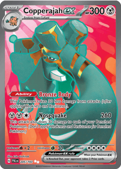 Copperajah ex 245 — Paldea Evolved