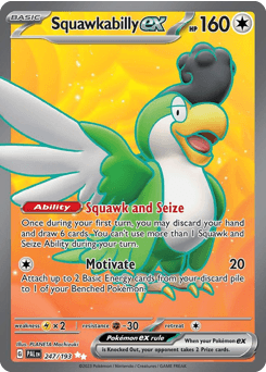 Squawkabilly ex 247 — Paldea Evolved
