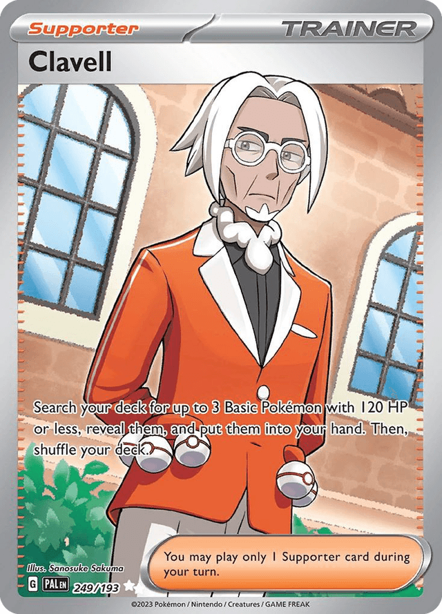 Carta Clavell 249/193 do set Paldea Evolved — Pokémon TCG | Bynx