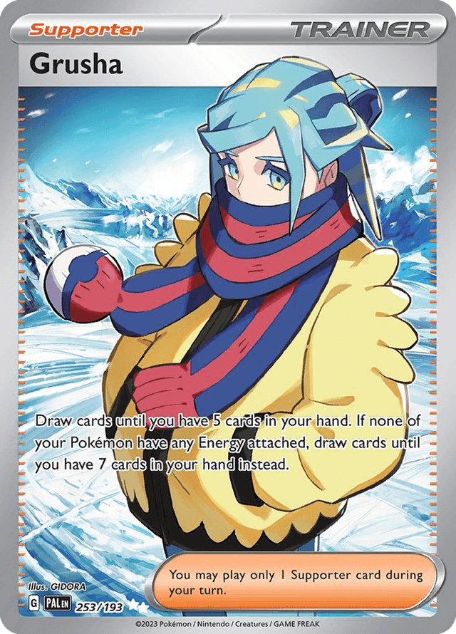 Carta Grusha 253/193 do set Paldea Evolved — Pokémon TCG | Bynx