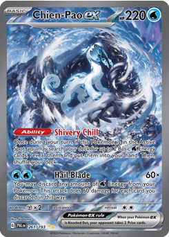 Chien-Pao ex 261 — Paldea Evolved