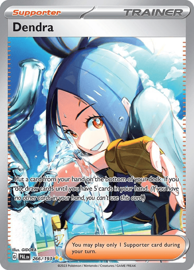 Carta Dendra 266/193 do set Paldea Evolved — Pokémon TCG | Bynx