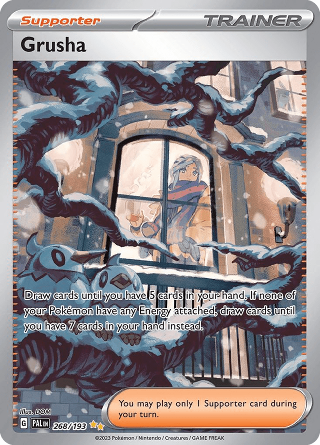 Carta Grusha 268/193 do set Paldea Evolved — Pokémon TCG | Bynx