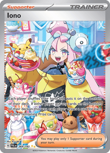 Carta Iono 269/193 do set Paldea Evolved — Pokémon TCG | Bynx