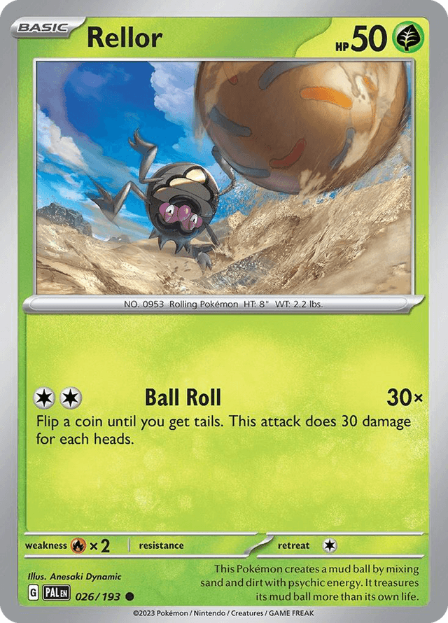 Carta Rellor 26/193 do set Paldea Evolved — Pokémon TCG | Bynx