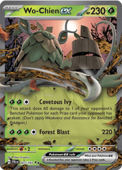 Wo-Chien ex 27 — Paldea Evolved