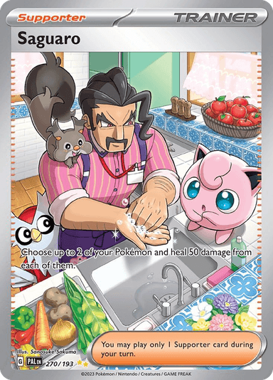 Carta Saguaro 270/193 do set Paldea Evolved — Pokémon TCG | Bynx